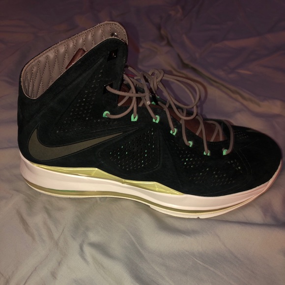 Nike Lebron 10 EXT Black Suede Size 12.5 main image 5